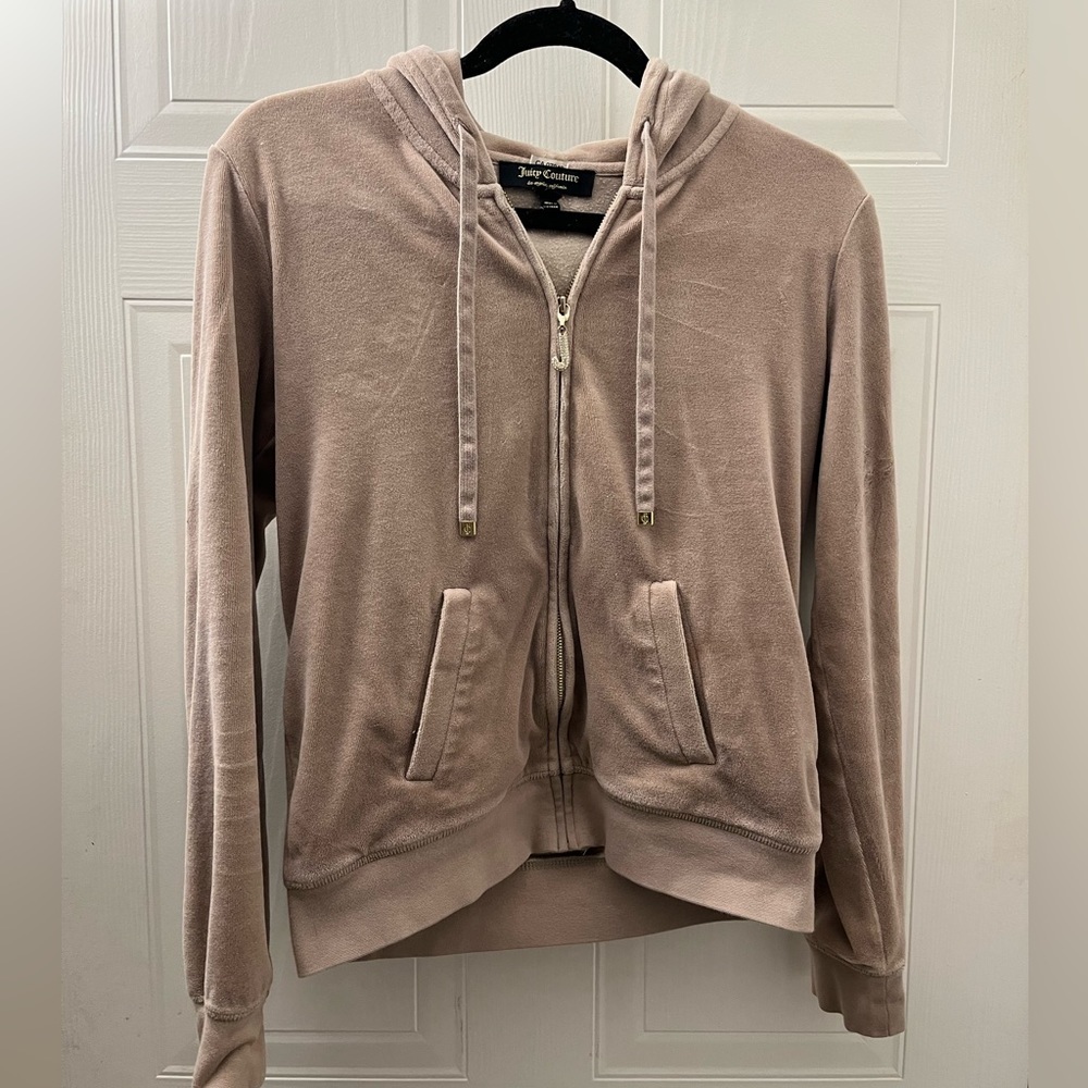 Juicy Couture Y2K Velvet Zip-up Hoodie
